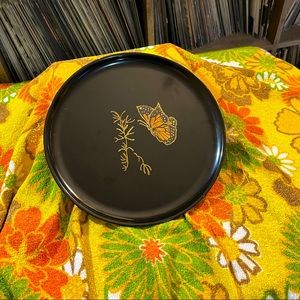 Gorgeous decorative monarch plate
